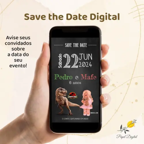Save The Date Digital 2 Temas