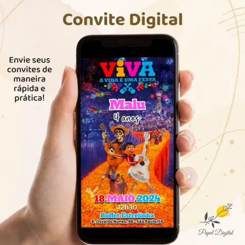 Convite Digital Viva!