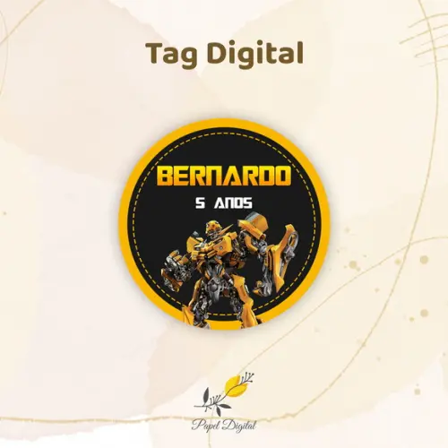 Tag Digital Transformers Modelo 3