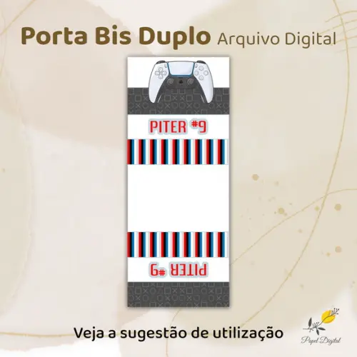 Porta Bis Arquivo Digital Tema Playstation