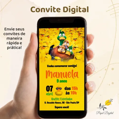 Convite Digital Patos