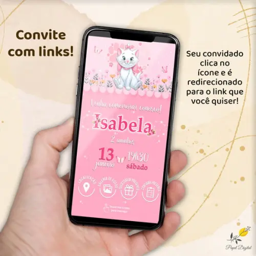 Convite Interativo Marie