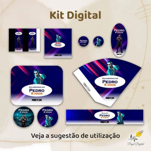 Kit Digital Free Fire