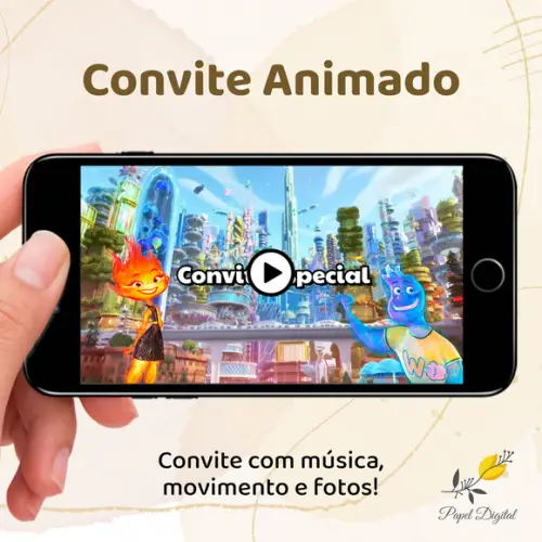 Convite Animado (vídeo) Elementos