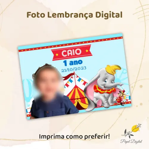 Foto Lembrança Digital Dumbo