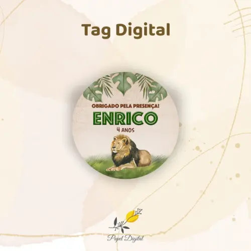 Tag Digital Safari Modelo 4