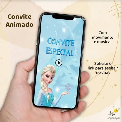 Convídeo Frozen