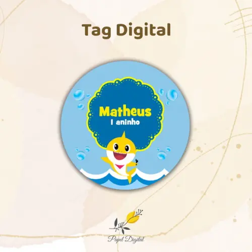 Tag Digital Baby Shark Modelo 5