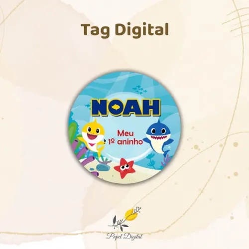 Tag Digital Baby Shark Modelo 2