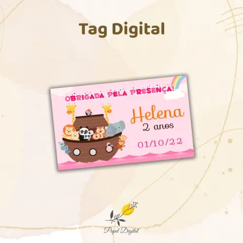Tag Digital Arca de Noé
