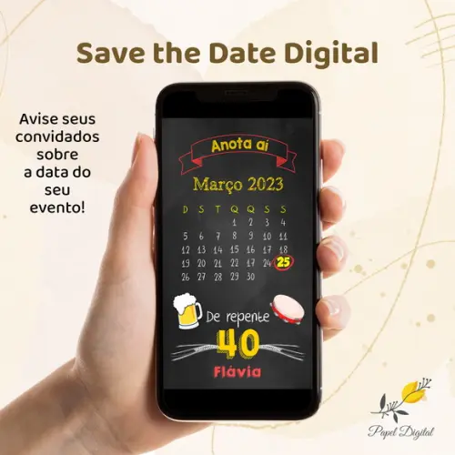 Save The Date Digital Modelo1