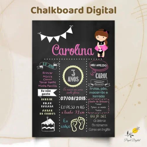 Chalkboard Digital Modelo 11