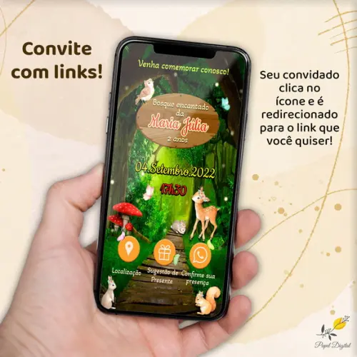 Convite Interativo Bosque Modelo 2