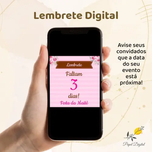 Lembrete Digital Dona Baratinha