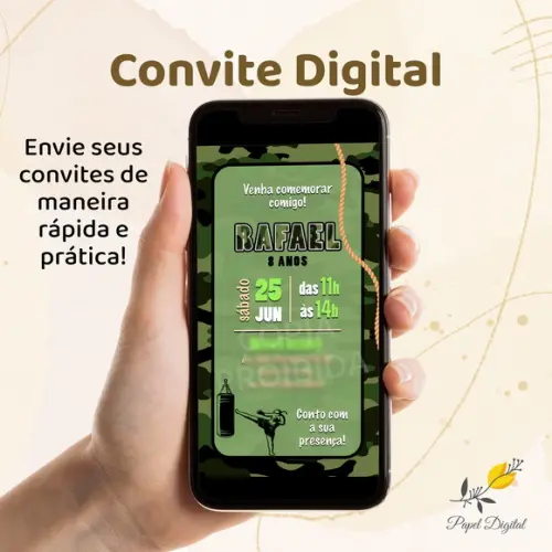 Convite Digital Crossfit