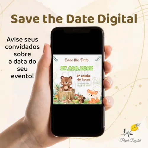 Save The Date Digital Bosque