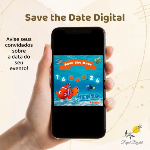 Save The Date Digital Nemo