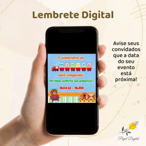 Lembrete Digital Brinquedos
