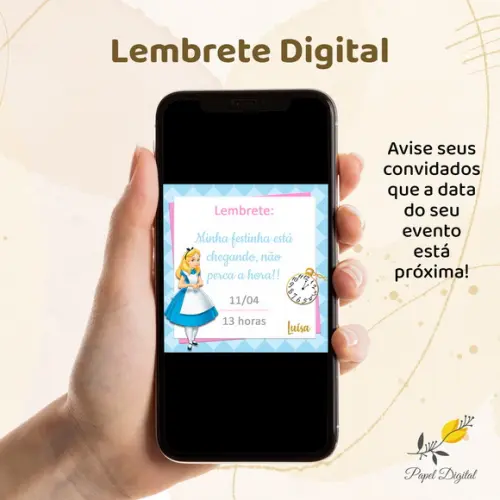 Lembrete Digital Alice