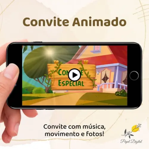 Convite Animado (vídeo) Sítio do Picapau Amarelo