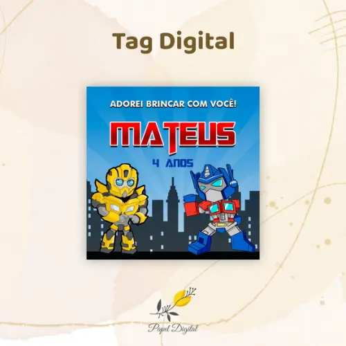 Tag Digital Transformers Modelo 2
