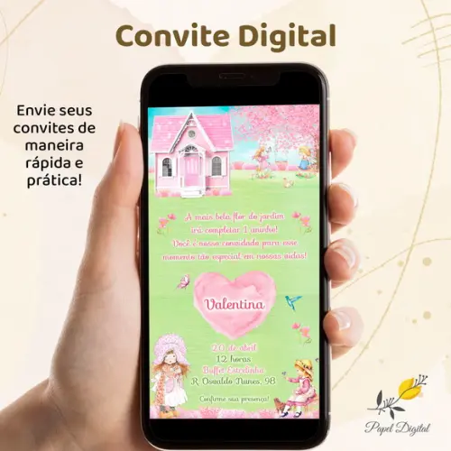 Convite Digital Sarah Kay