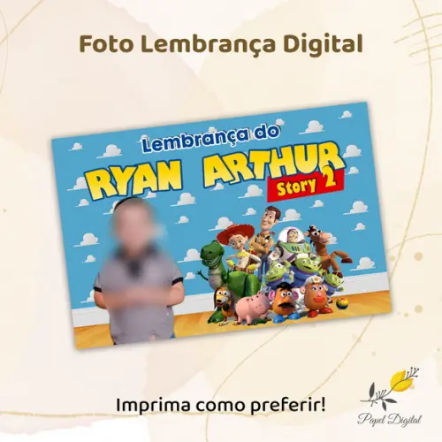 Foto Lembrança Digital Toy Story