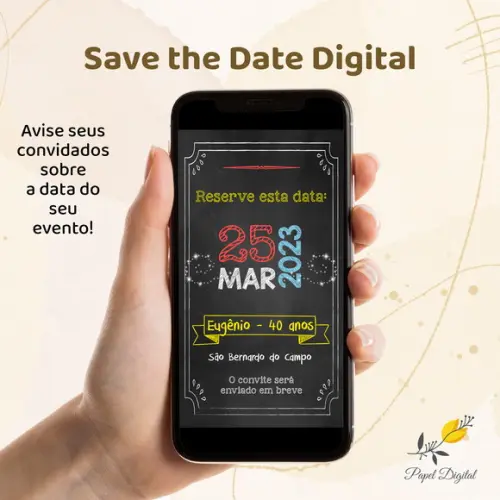 Save The Date Digital Modelo2