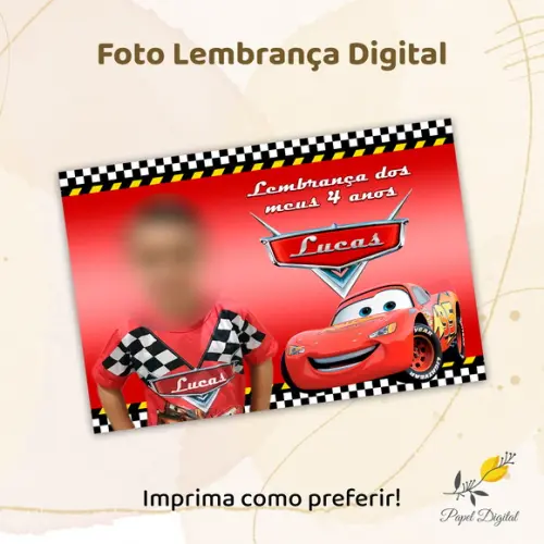 Foto Lembrança Digital Carros