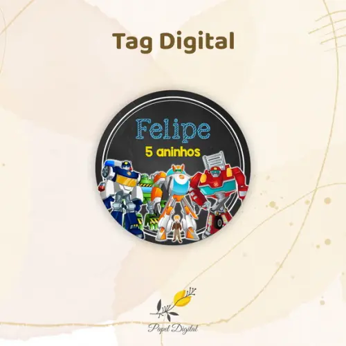 Tag Digital Rescue Bots