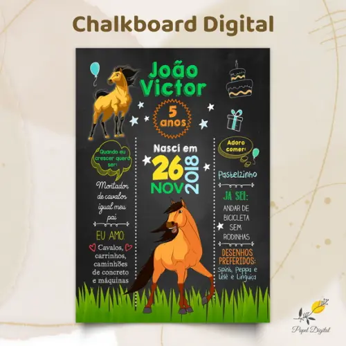 Chalkboard Digital Spirit