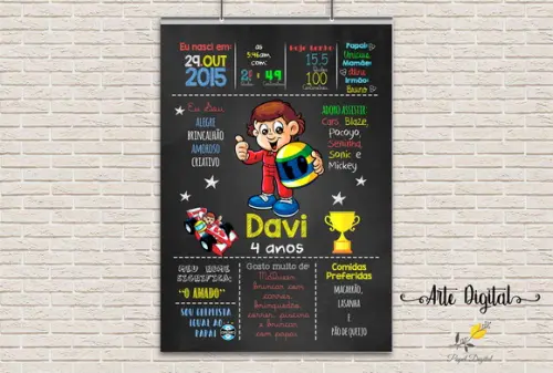 Chalkboard Digital Seninha