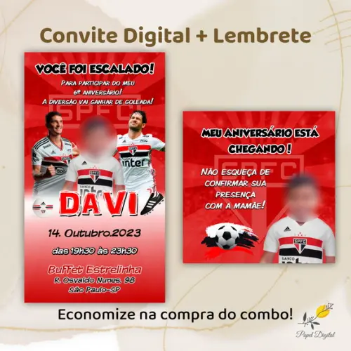 Convite + Lembrete Digital São Paulo