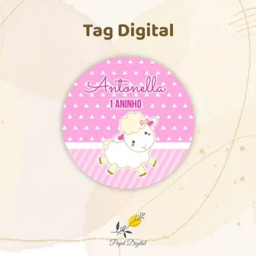 Tag Digital Ovelhinha