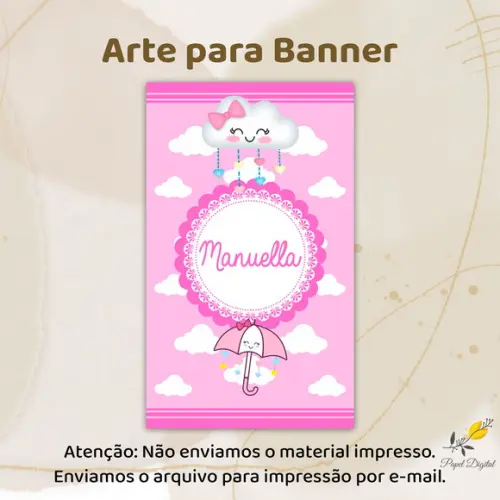 Banner Digital Chá de Revelação