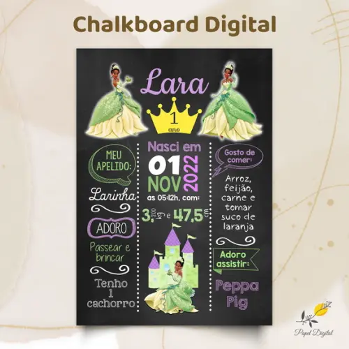 Chalkboard Digital Tiana