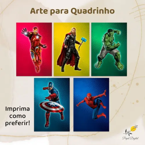 Kit Digital Vingadores