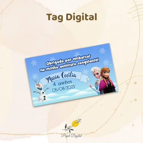 Tag Digital Frozen