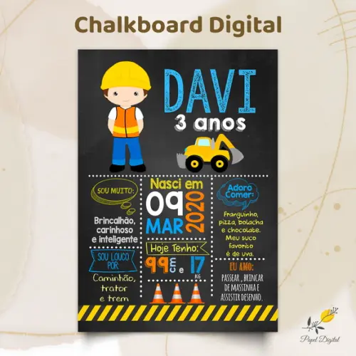 Chalkboard Digital Construtor