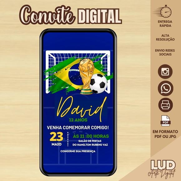 Convite Digital Futebol Copa Brasil