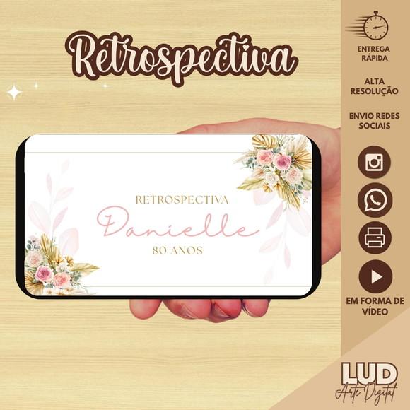 Retrospectiva com Trechos Desenhos - 80 Anos - 150 Fotos