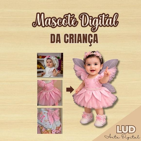 Mascote/ Mascatinho Digital Jardim das Borboletas