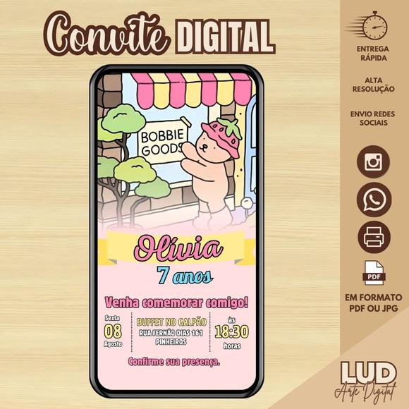 Convite Digital Bobbie Goods