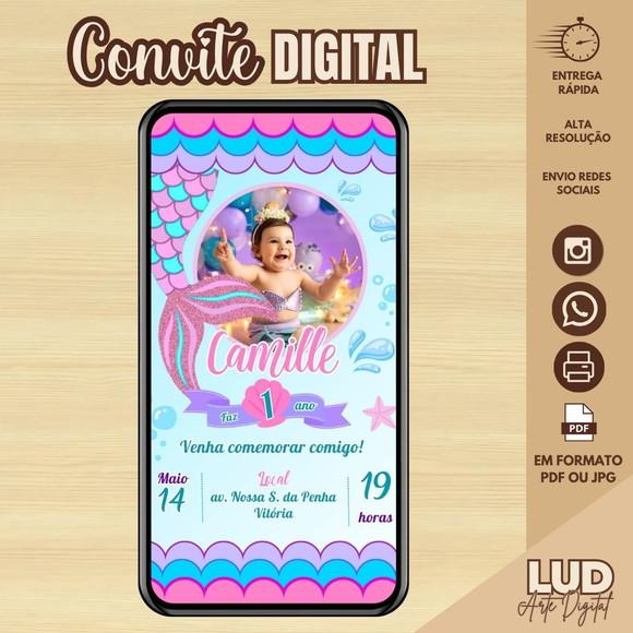 Convite Digital Sereia