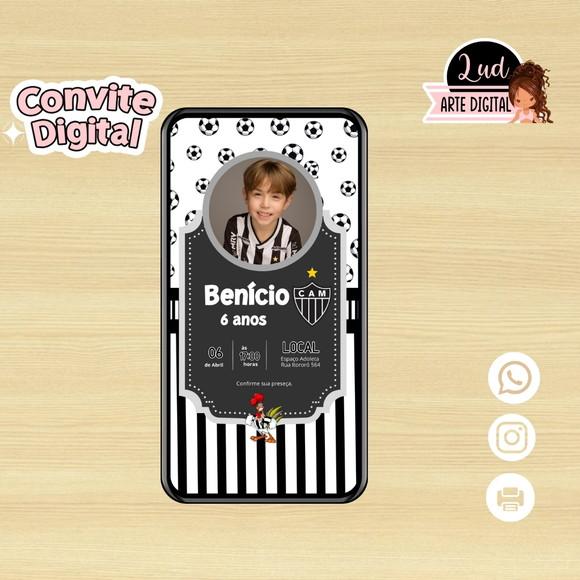 Convite Digital Futebol - Atlético Mineiro