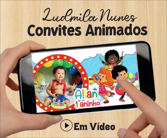 Convite Animado 3 Palavrinhas + Lembrete Digital