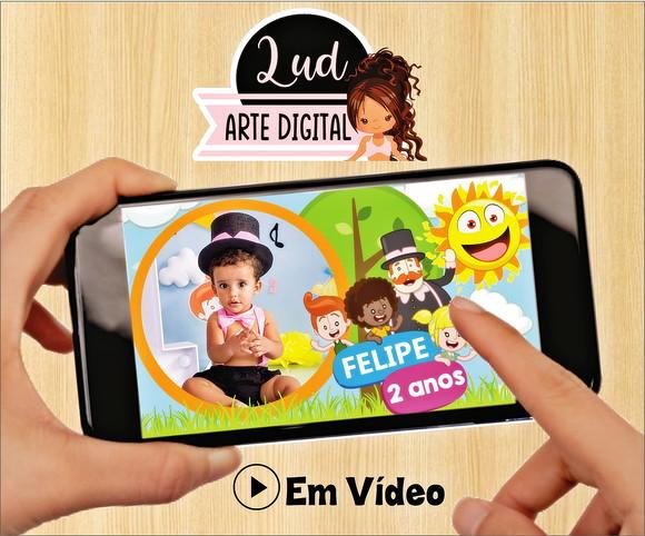 Convite Animado Mundo Bita