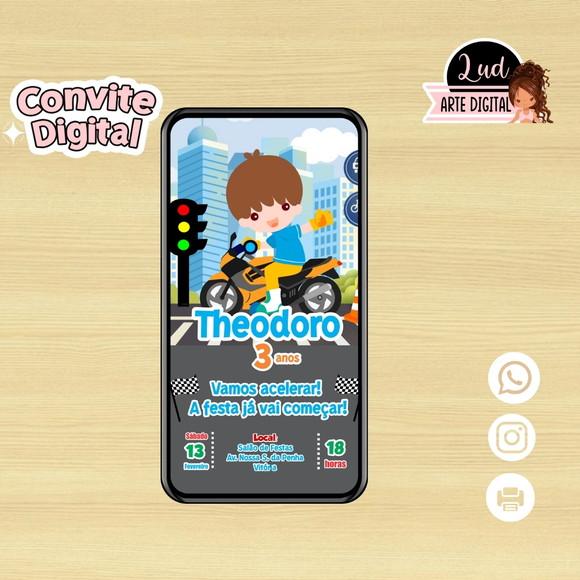 Convite Digital Moto