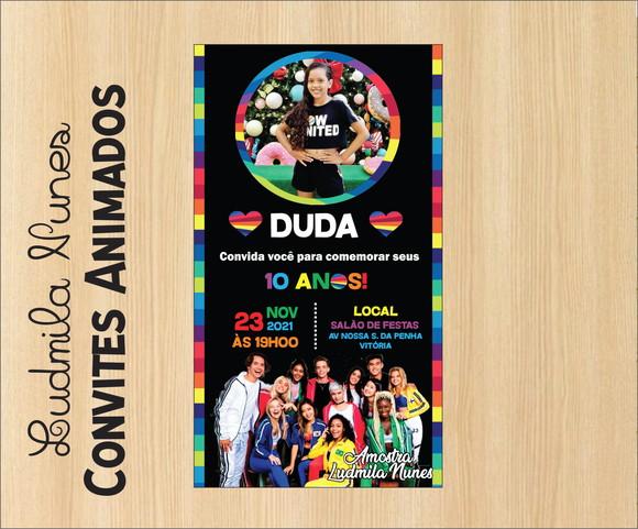 Convite Digital Com Foto Now United