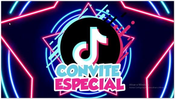 Convite Animado tik tok